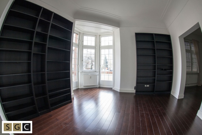 Erker mit Blick zum Wohnzimmer Erdgeschosswohnung Frankfurt am Main