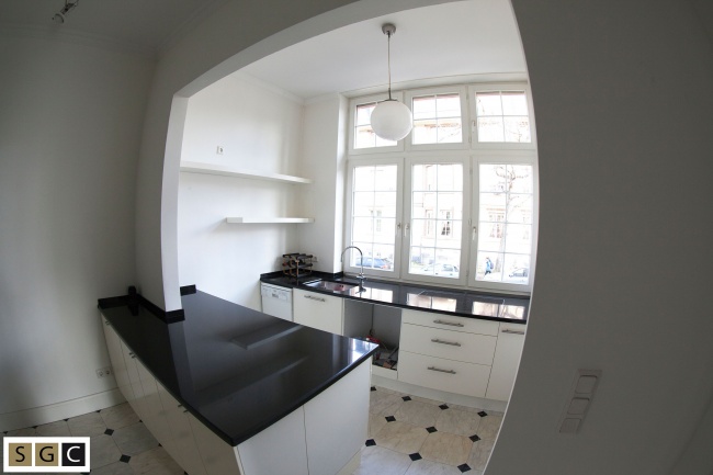 Einbauk�che Erdgeschosswohnung Frankfurt am Main