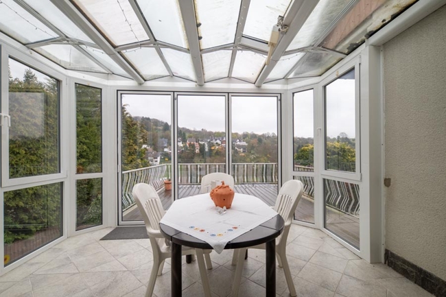 Wintergarten /19 m2 Terrasse Zweifamilienhaus Bad Soden am Taunus / Altenhain