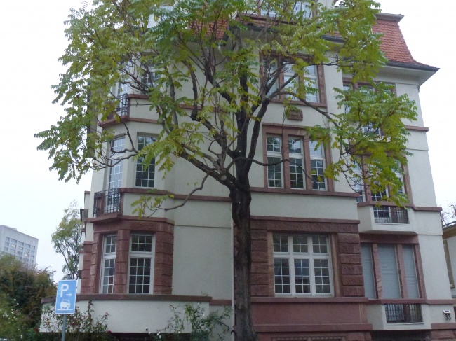 Au�enansicht Erdgeschosswohnung Frankfurt am Main